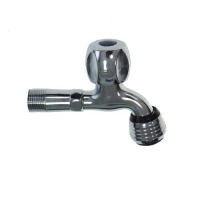 Кран водоразборный хром металлокерамика 10см от стены c аэратором 8094 Кран водоразборный хром металлокерамика 10см от стены c аэратором 8094