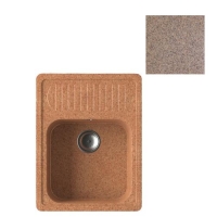 Мойка GranAlliance G-23 (630 х490мм) песочная с сифоном