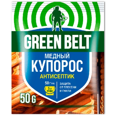01-681 Медный купорос (для защиты от плесени и гнили) (пак 50гр) GREEN BELT 01-681 Медный купорос (для защиты от плесени и гнили) (пак 50гр) GREEN BELT