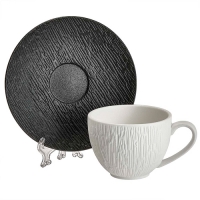 AK4-0004 Чайный набор 2 предмета "FLAT WHITE collection" в подарочной коробке, 200 мл (16)