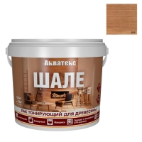 Акватекс ШАЛЕ лак тонирующий для древесины 0,9 кг (дуб) (20685)