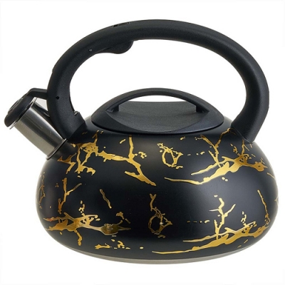 ALPENKOK AK-538 Чайник из нерж.стали 3л,со свистком,индукционное дно(12)