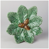 Блюдо "Green pine" 19,6*19,6*4,5 см 145-210