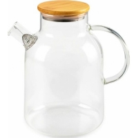 Чайник заварочный PURE 2200мл с бамбуковой крышкой арт.ATT170