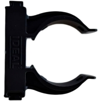 Держатель для труб универсальный Ф25 "Идеал", 007 Черный