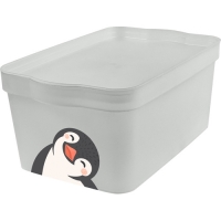 Детский ящик "Lalababy Cute Пингвин" 7,5 л LA5125 Детский ящик "Lalababy Cute Пингвин" 7,5 л LA5125