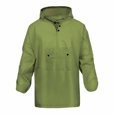 Дождевик «HOODY» EVA, зеленый, с чехлом, 100 мк, Komfi/30 HODY12