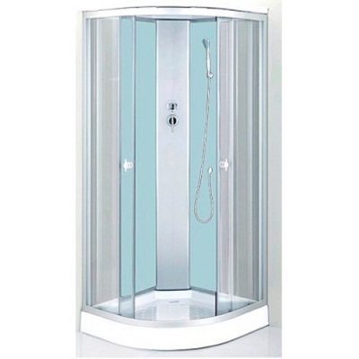 Душевая кабина ДАНА-711 W (белая) 100*100*215 низкий поддон (3 места) Душевая кабина ДАНА-711 W (белая) 100*100*215 низкий поддон (3 места)