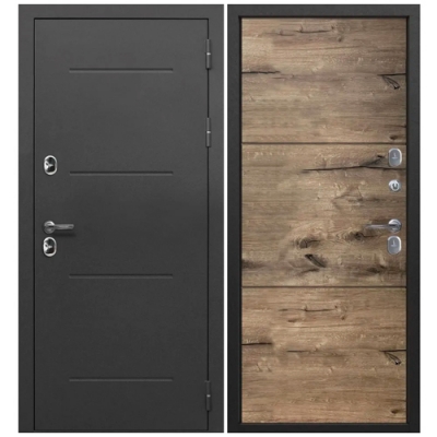 Дверь мет. ISOTERMA 11 см Серебро Канадский Дуб Пацифик гориз. 860 правая _КЛИМАТИЧЕСКАЯ