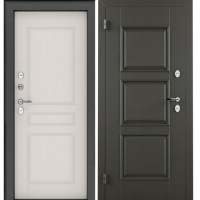 Дверь Норд-2050/880L 439 Рационалист Шале снежный Графит