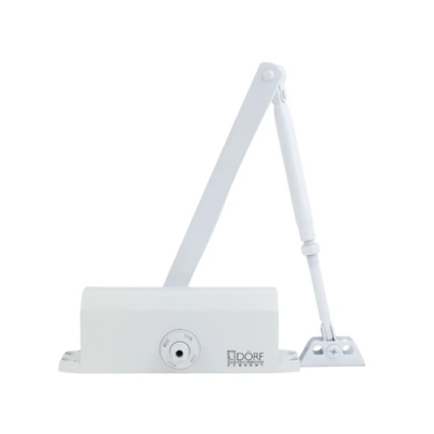 Дверной доводчик DORF L-8224 110 кг. белый