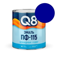 Эмаль ПФ-115 Formula Q8 синяя 0.8 кг