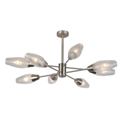 ESCADA Светильник на штанге Escada 10165/8PL E14*60W Nickel