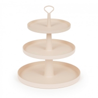 Фруктовница "Феерия" 3-х ярусная (бежевый) (уп.8) М8514 г.Октябрьский