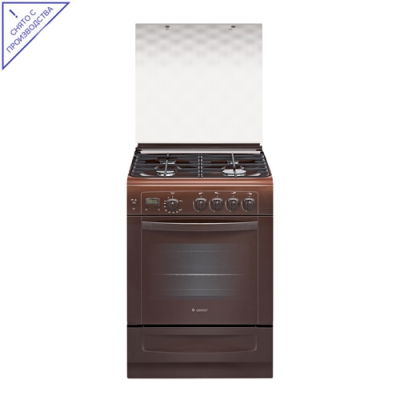 Газовая плита GEFEST ПГ 6100-03 0003 коричневый стекло