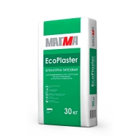 Гипсовая штукатурка "EcoPlaster" машинного нанесения (30 кг) МАГМА