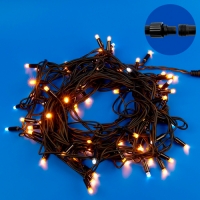 Гирлянда светодиодная с эффектом мерцания ULD-S1000-120/TBK WARMWHITE-WHITE IP67 UL-00009936