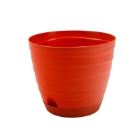 Горшок для цветов Бриз Радиан 3,7л бежевый темный