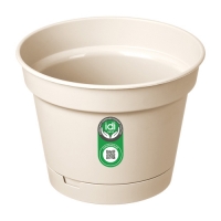 Горшок цветочный "Mint" D150мм, 1,2л с поддоном (светло-бежевый) 6119