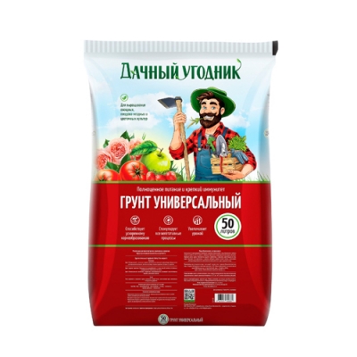 Грунт торфяной 50л Peter Peat универсальный Дачный угодник