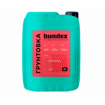 Грунтовка универсальная Bundex Грунт 10 л (1поддон-60шт)