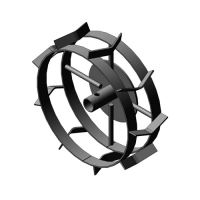 Грунтозацеп вал 25 мм 310/95 мм, втулка 75 мм, 2 обода (Крот) НЦ (ГМК25.310.95) 01.01.21.29