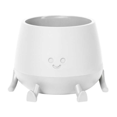 Кашпо "Мистер Грин" (0,6л) Цв. Белый (Арт. КШ-1842)