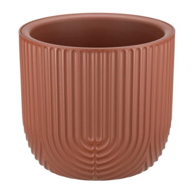 Кашпо РАМОНА IDEA D220мм 3,7л со вставкой Терракотовый