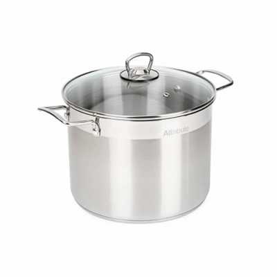 Кастрюля с крышкой MASTER CHEF 8л арт.ASM008