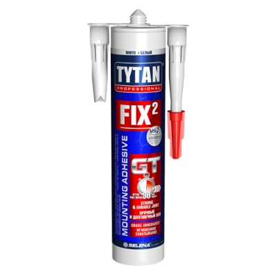 Клей монтажный Fix2 GT 290 мл TYTAN Professional Клей монтажный Fix2 GT 290 мл TYTAN Professional