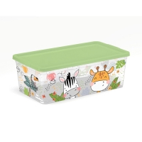 Коробка Giraffix Полимербыт 10л 370х260х140мм С71650