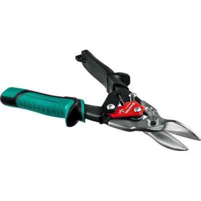 KRAFTOOL Ножницы по металлу Alligator, прямые, Cr-Mo, 260 мм 2328-S