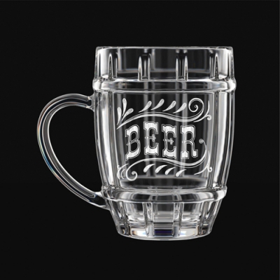 Кружка для пива 500мл. 1шт. арт.3226/1-Г BEER