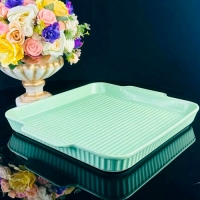 Квадратное блюдо для запекания 35,5см в под.уп.(х12)Фарфор арт.205-791