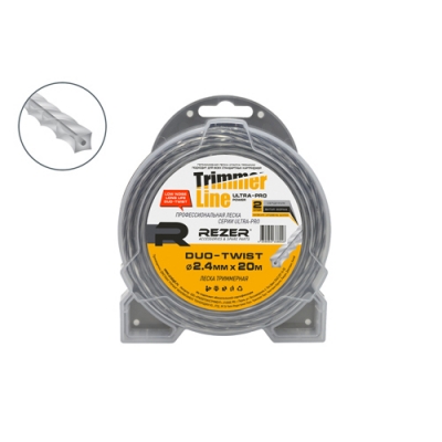 Леска Ultra-pro DUO-TWIST 2.4мм20м Rezer (12/96 шт. в кор.) Леска Ultra-pro DUO-TWIST 2.4мм20м Rezer (12/96 шт. в кор.)