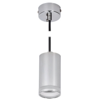 LIGHTING Светильник 4007 подвесной под лампу GU10 хром IEK LIGHTING Светильник 4007 подвесной под лампу GU10 хром IEK