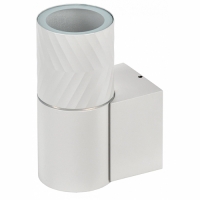 LIGHTING Светильник уличный 5107 настенный под лампу GU10 IP65 белый IEK