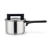 LR03-26 Сотейник LARA (нерж) серия СИРИУС 16x10,5см 2.1л, капсул. индукц. дно, все виды плит