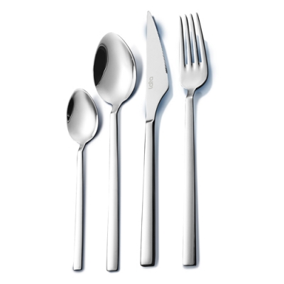 LR10-22/24 Набор столовых приборов LARA «ЭЛЕКТРА» 24 предмета, 6 персон, зеркальная полировка