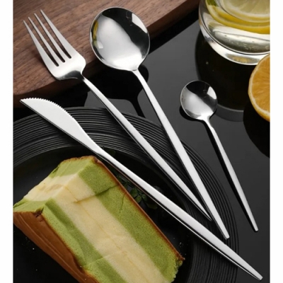 LR10-27/24 Набор столовых приборов LARA «АНТАРЕС» 24 предмета, 6 персон, зеркальная полировка