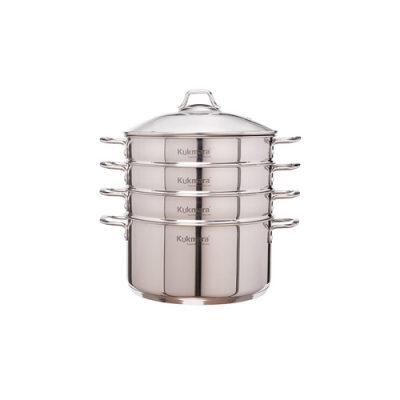 Мантоварка 3в1 7,0 литров, диаметром 28см, 3 секции, со стеклянной крышкой "Kukmara" Мантоварка 3в1 7,0 литров, диаметром 28см, 3 секции, со стеклянной крышкой "Kukmara"
