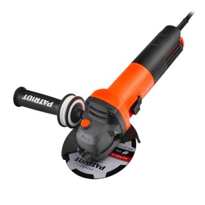 Машина углошлифовальная (УШМ) PATRIOT Expert AG 125, диск 125мм, 850 Вт, 11000 об/мин (110301125)
