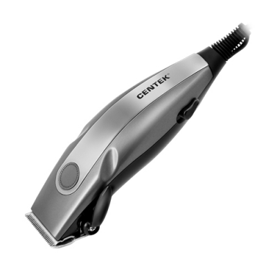 Машинка для стрижки Centek CT-2109 (серый/хром) высококач. сталь, насадки, эргономичный дизайн Машинка для стрижки Centek CT-2109 (серый/хром) высококач. сталь, насадки, эргономичный дизайн