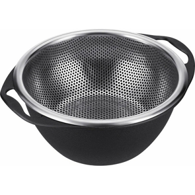 Набор 2пр., дуршлаг, миска с ручками 19 см Linea PRONTO арт.93-PRO-37-19 (REGENT) Набор 2пр., дуршлаг, миска с ручками 19 см Linea PRONTO арт.93-PRO-37-19 (REGENT)