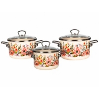 Набор из 3 пред.№02 "Gracia", слон. кость, 1DB025S