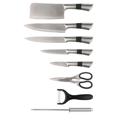 Набор ножей 9 предметов, нержавеющая сталь (R-07) "МАРУСЯ"