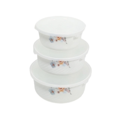 Набор салатников JEWEL Мираж 3 предмета с крышкой (стеклокерамика) (ПС00102-58) Набор салатников JEWEL Мираж 3 предмета с крышкой (стеклокерамика) (ПС00102-58)