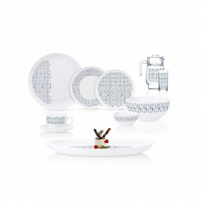 Набор столовый DIWALI CARINOSA BLUE 46 предметов арт.Q7909