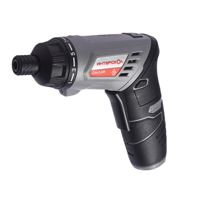 ОА-3,6 акк. отвертка (Li-ion) "Интерскол" ОА-3,6 акк. отвертка (Li-ion) "Интерскол"