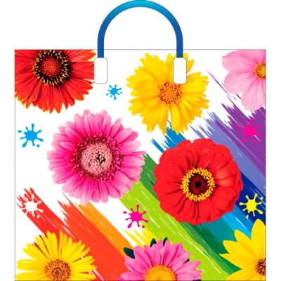 Пакет с пластмассовыми ручками 38х34+3см (90) (Яркость весны) Артпласт (х10/150) ПЛР58459 Пакет с пластмассовыми ручками 38х34+3см (90) (Яркость весны) Артпласт (х10/150) ПЛР58459